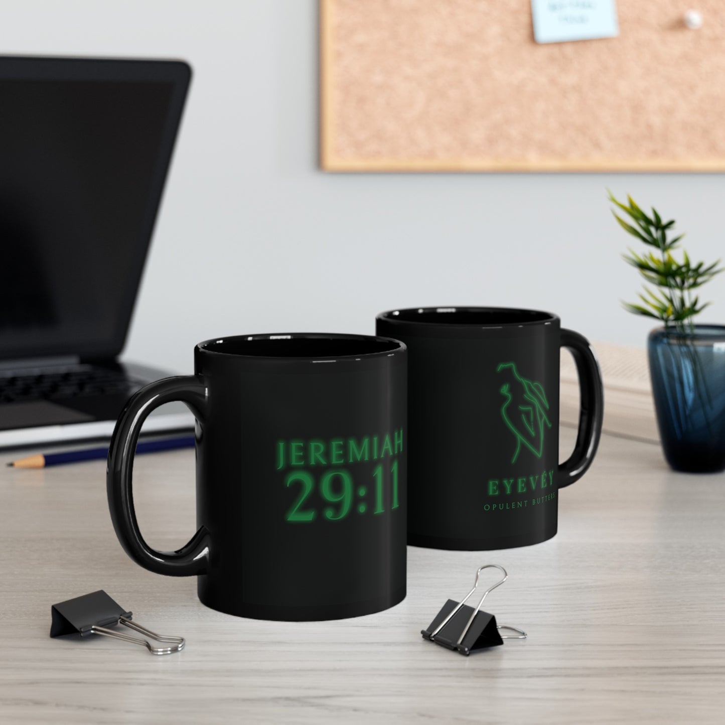 CEO Neon Logo Coffee Cup (Green)
